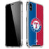 MLB Texas Rangers Split iPhone XS Max Clear Case